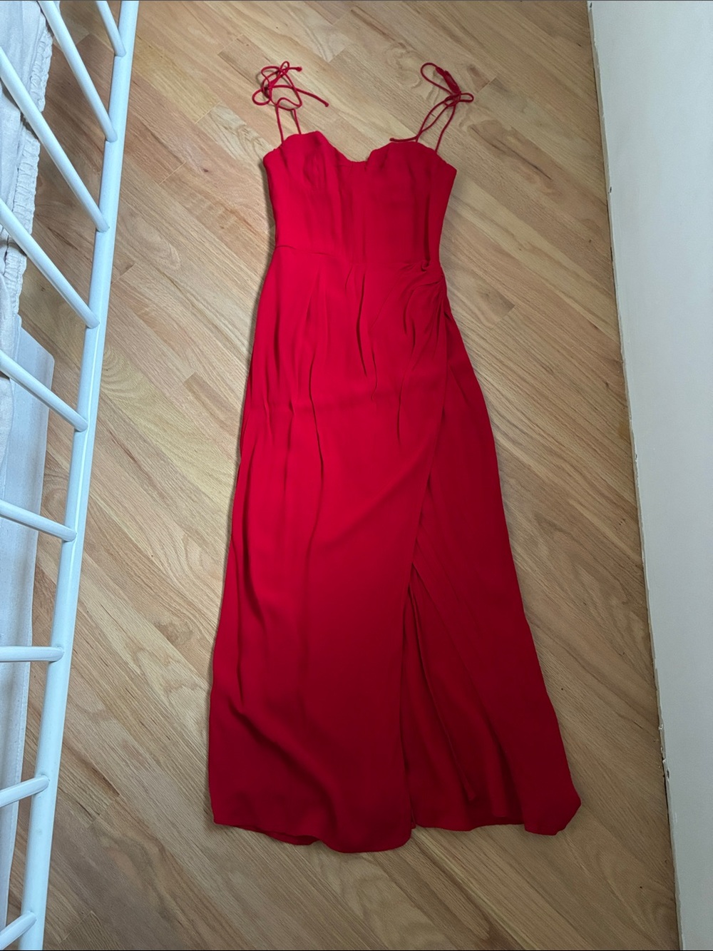 Reformation Cherry Kourtney Midi dress